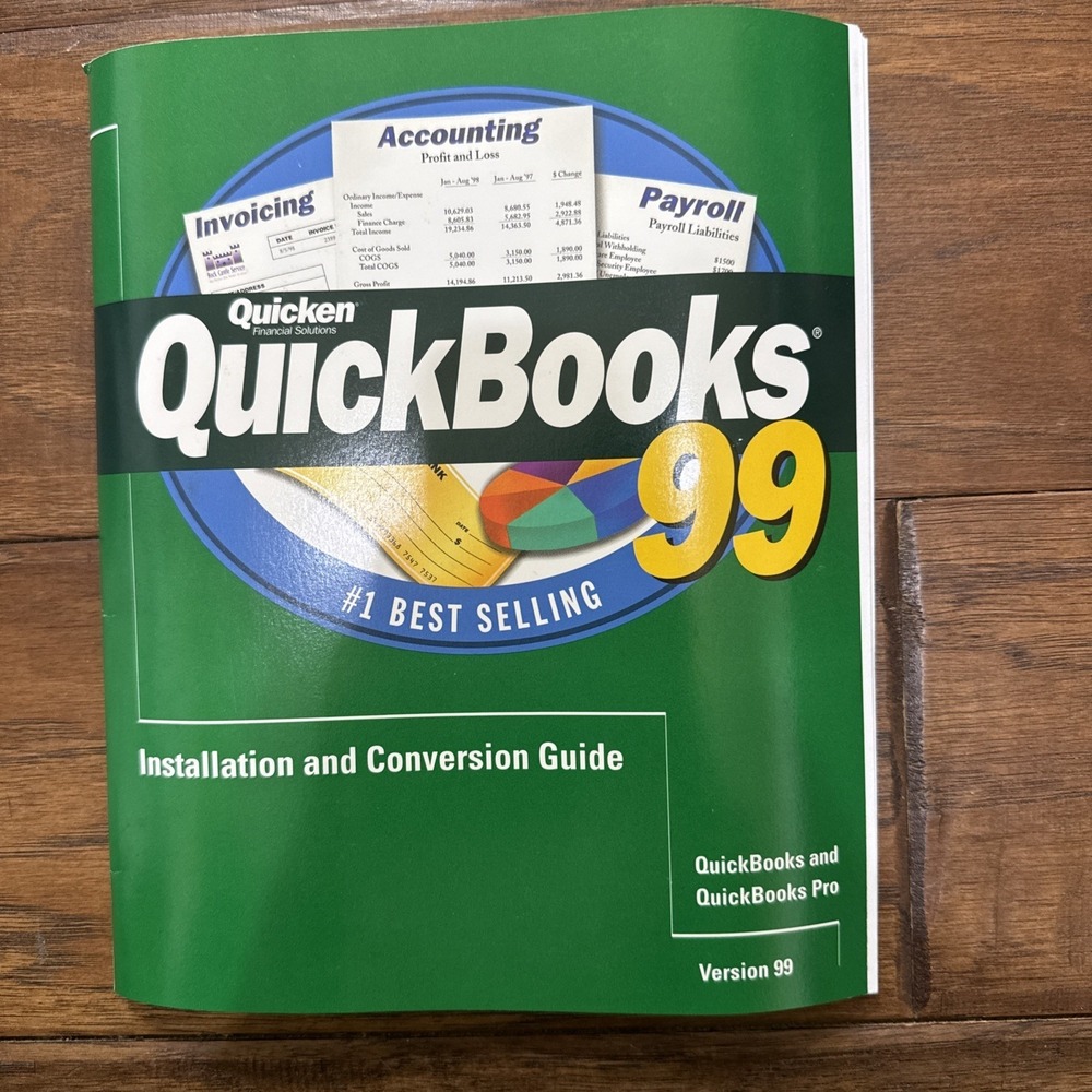 Vintage - QuickBooks 99,‎ Installation and Conversion Guide